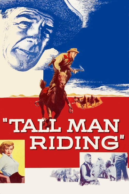 Tall Man Riding (1955) poster