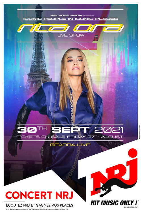 Rita Ora: At the Eiffel Tower (2021) poster