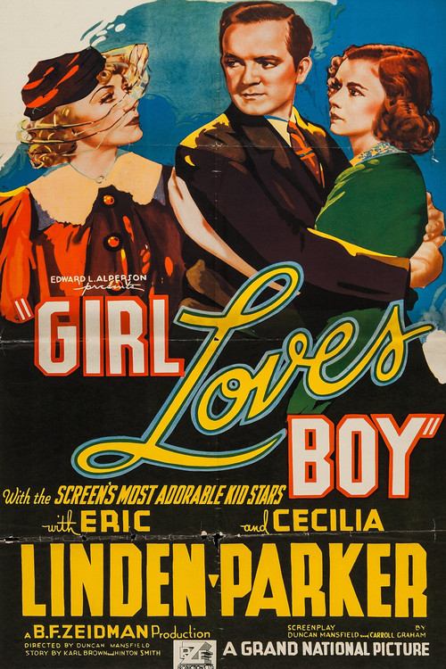 Girl Loves Boy (1937) poster