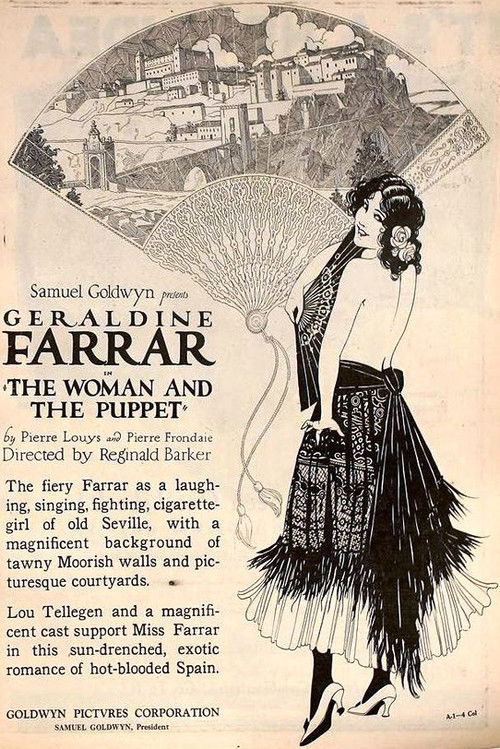 The Woman and the Puppet (1920) poster