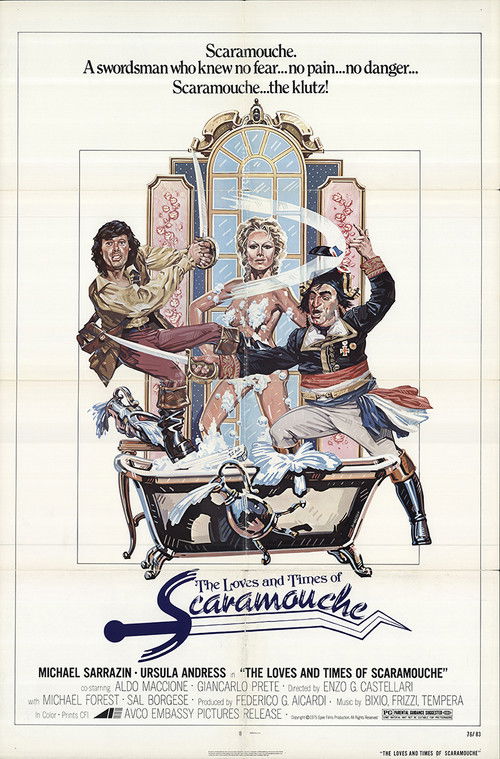 Le avventure e gli amori di Scaramouche (1976) poster