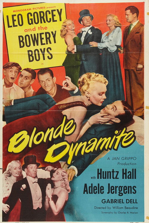 Blonde Dynamite (1950) poster