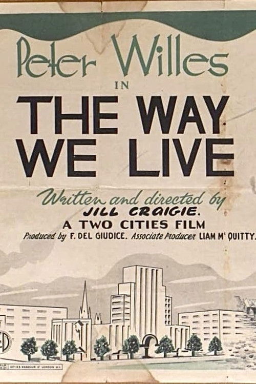 The Way We Live (1946) poster
