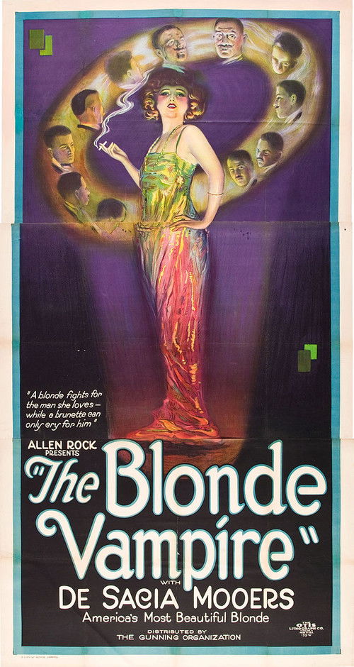 The Blonde Vampire (1922) poster