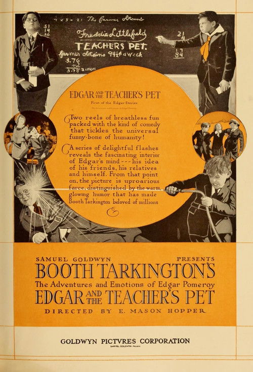 Edgar and the Teacher's Pet (1920) poster