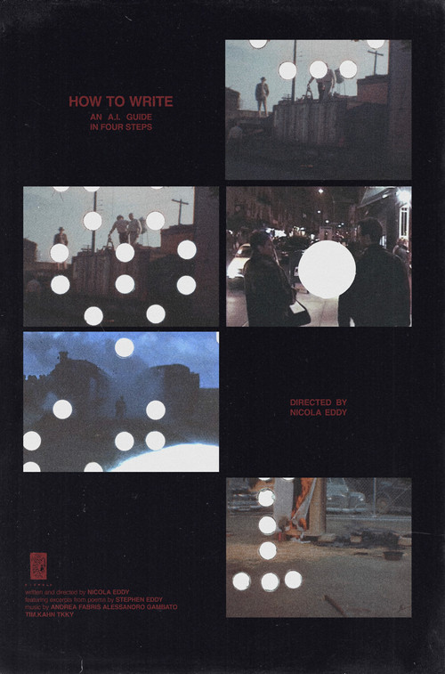 HOW TO WRITE, an AI guide in four steps (2025) poster