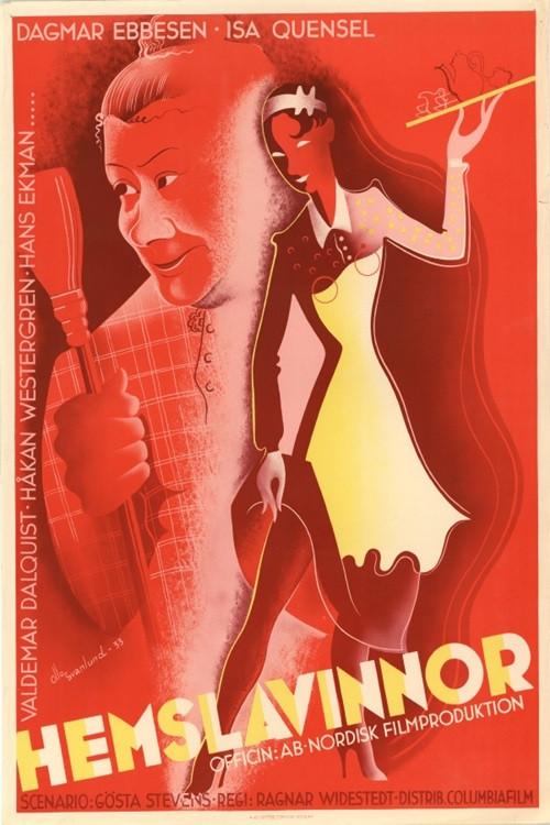 Hemslavinnor (1933) poster