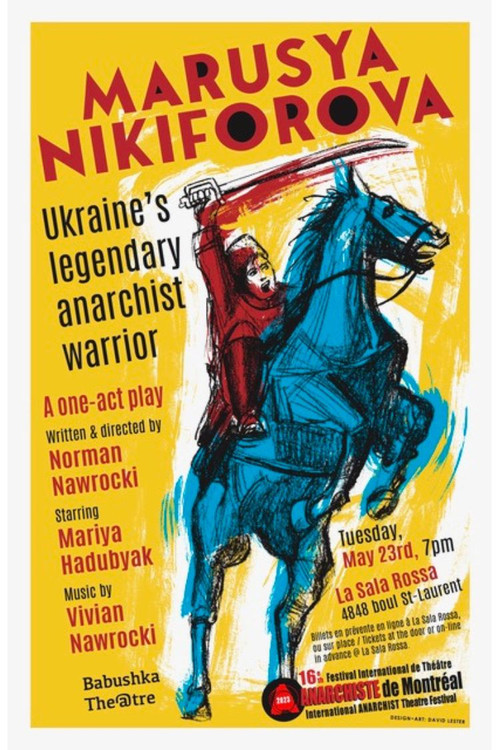 MARUSYA NIKIFOROVA: Ukraine’s legendary anarchist warrior (2023) poster