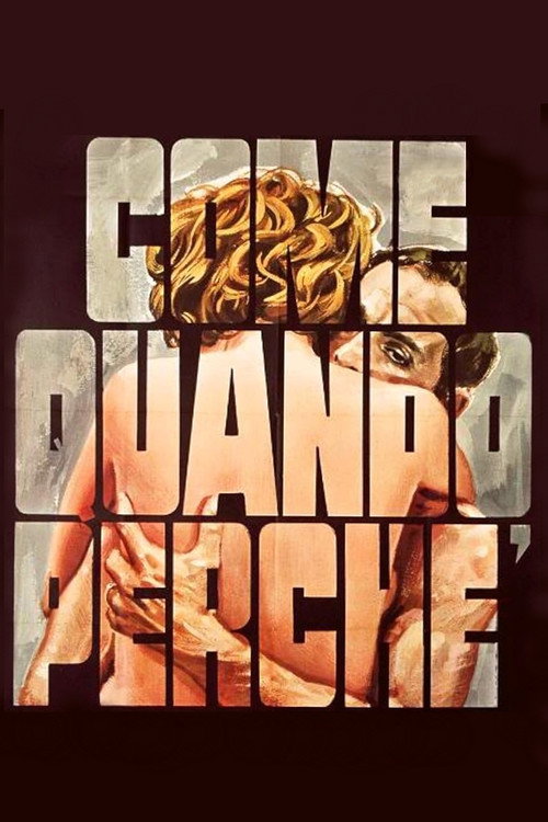 Come,  quando, perché (1969) poster