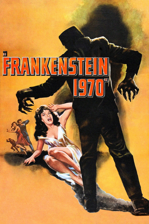 Frankenstein 1970 (1958) poster