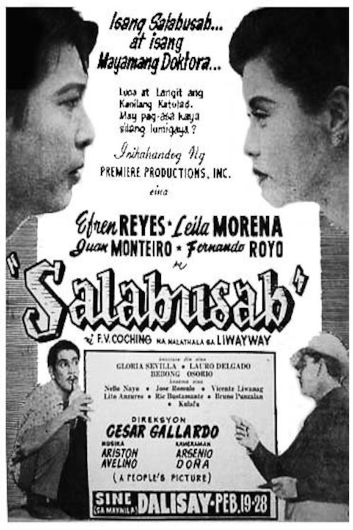 Salabusab (1954) poster