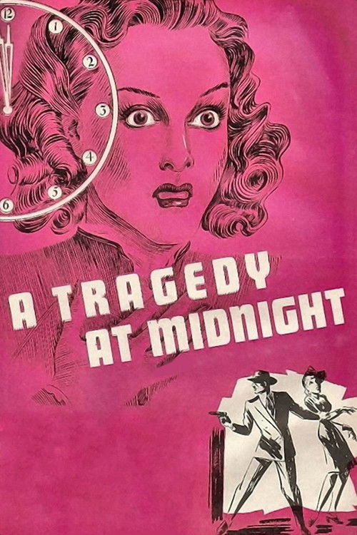 A Tragedy at Midnight (1942) poster