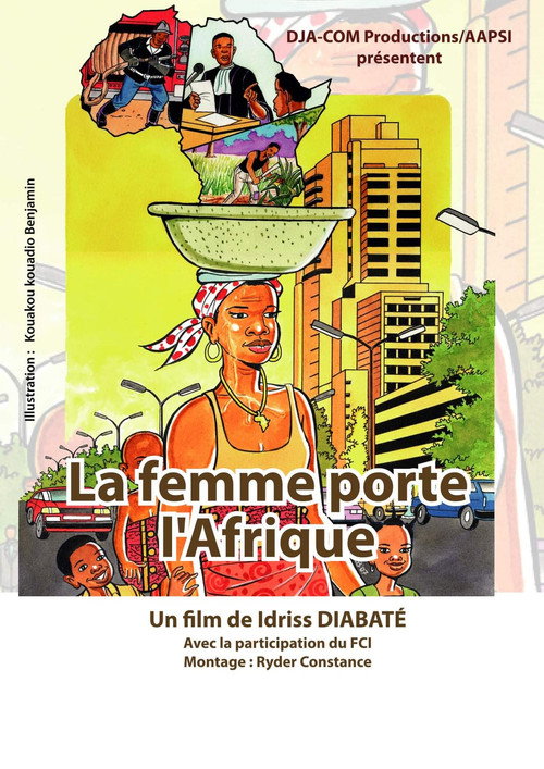 La femme porte l'Afrique (2009) poster