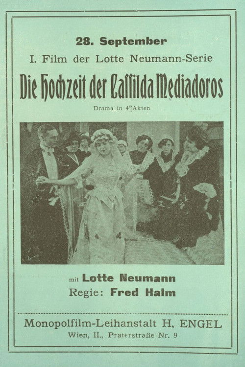 Die Hochzeit der Cassilda Mediadores (1916) poster