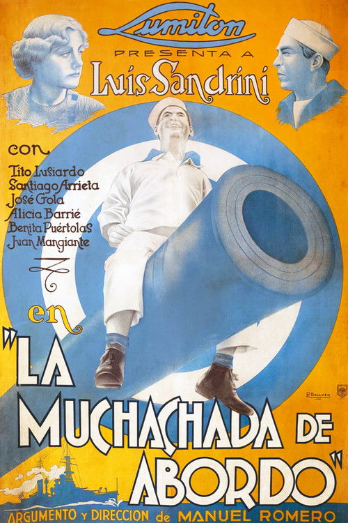 La muchachada de a bordo (1936) poster