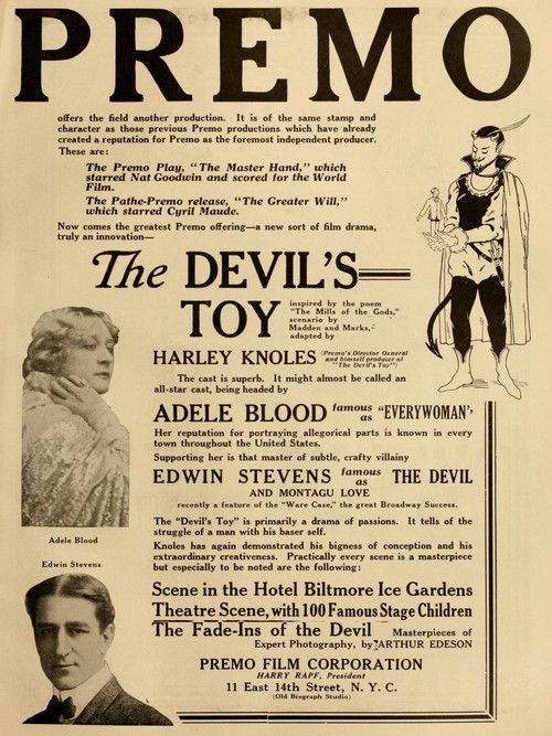 The Devil's Toy (1916) poster