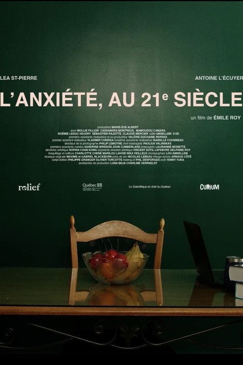L'anxiété, au 21e siècle (2022) poster