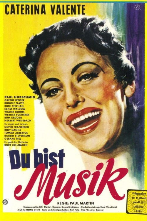 Du bist Musik (1956) poster