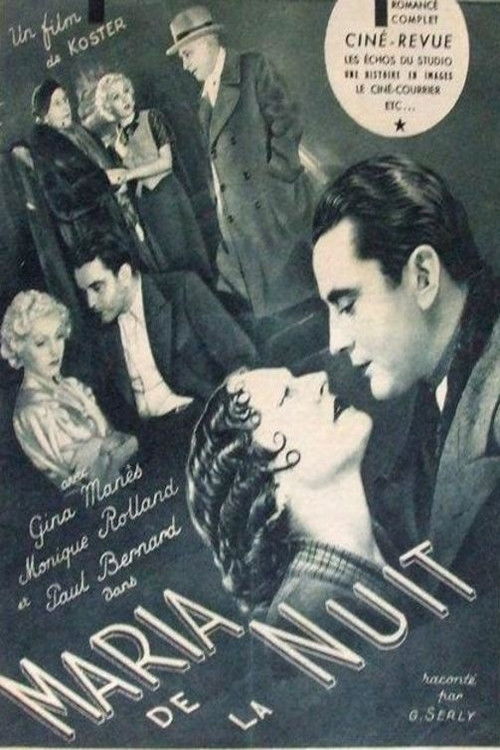 Maria de la nuit (1936) poster