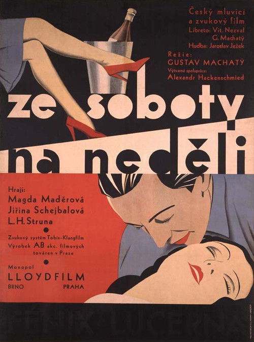 Ze soboty na neděli (1931) poster