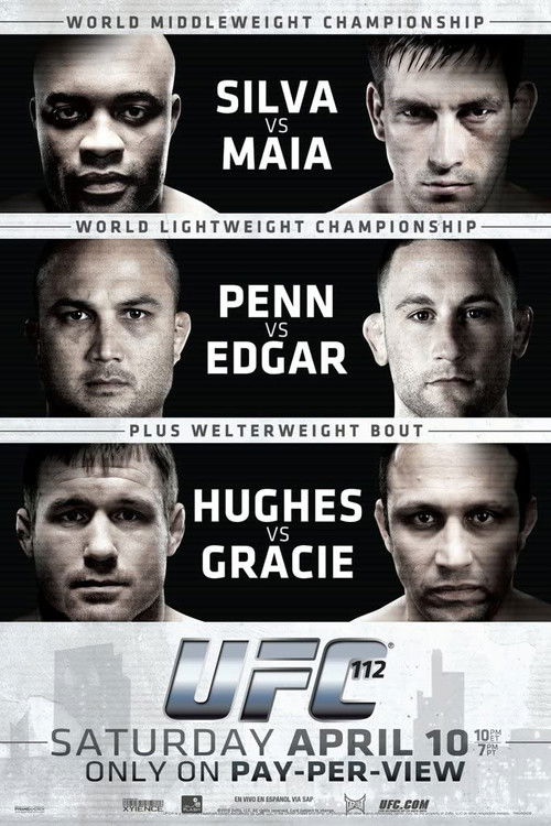 UFC 112: Invincible (2010) poster