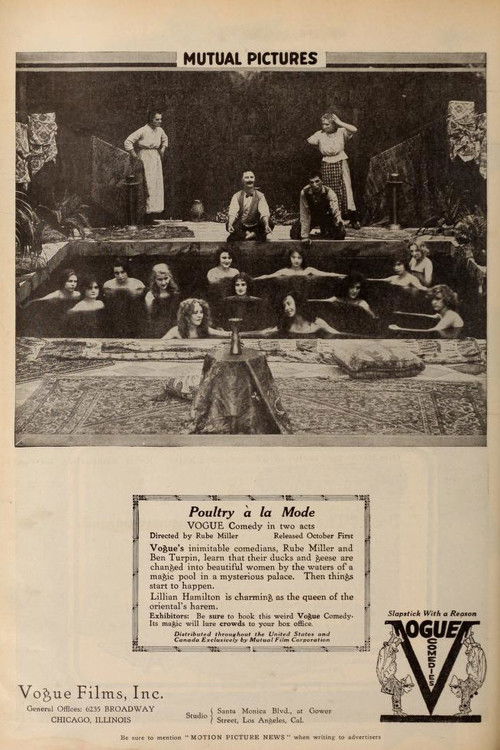 Poultry à la Mode (1916) poster