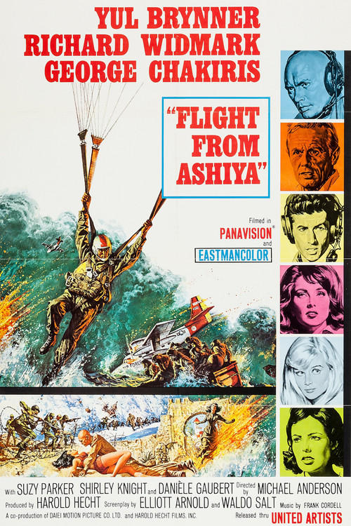 Flight from Ashiya (1964) poster