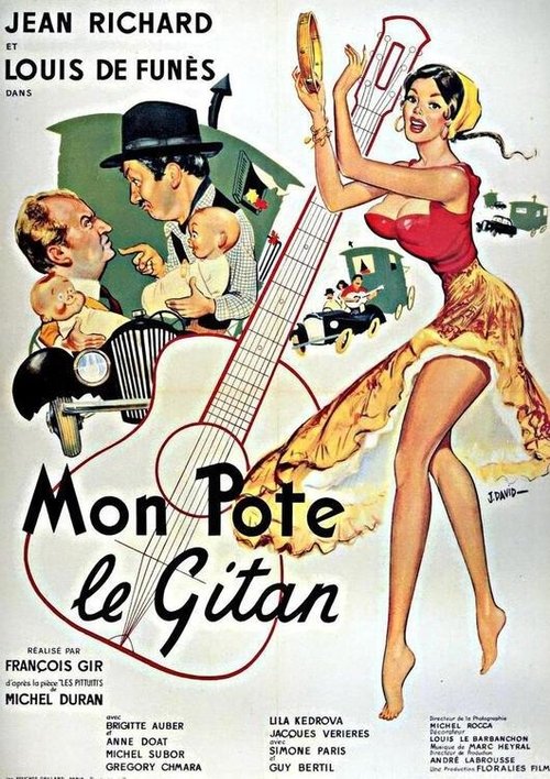 Mon pote le gitan (1959) poster