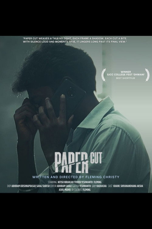 PAPER CUT (2025) poster