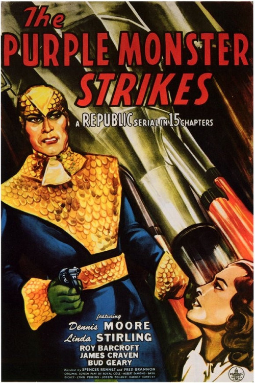 The Purple Monster Strikes (1945) poster