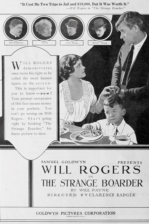 The Strange Boarder (1920) poster