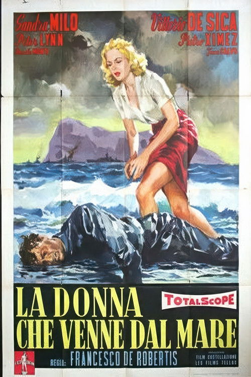 La donna che venne dal mare (1957) poster