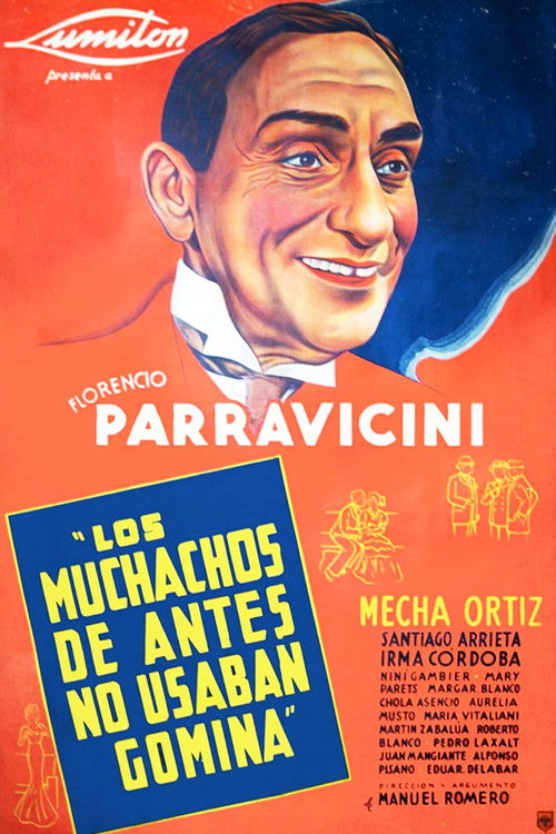 Los muchachos de antes no usaban gomina (1937) poster