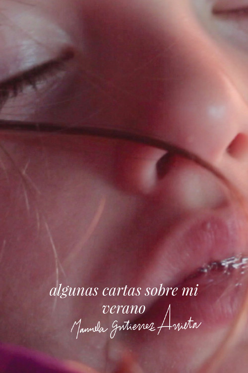 algunas cartas sobre mi verano (2021) poster