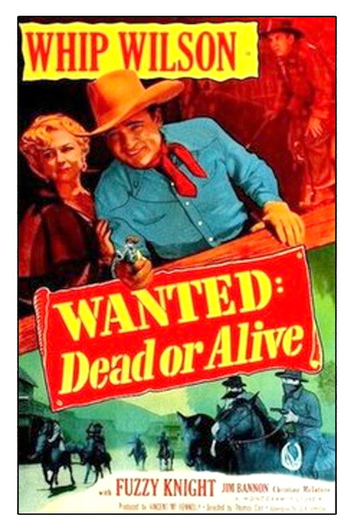Wanted: Dead or Alive (1951) poster