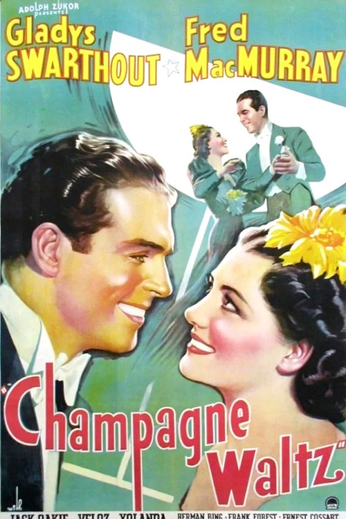Champagne Waltz (1937) poster