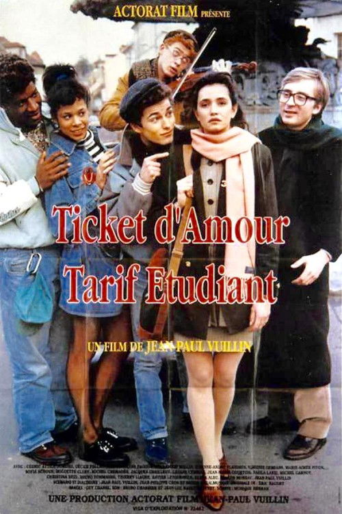 Ticket d'amour, tarif étudiant (1992) poster