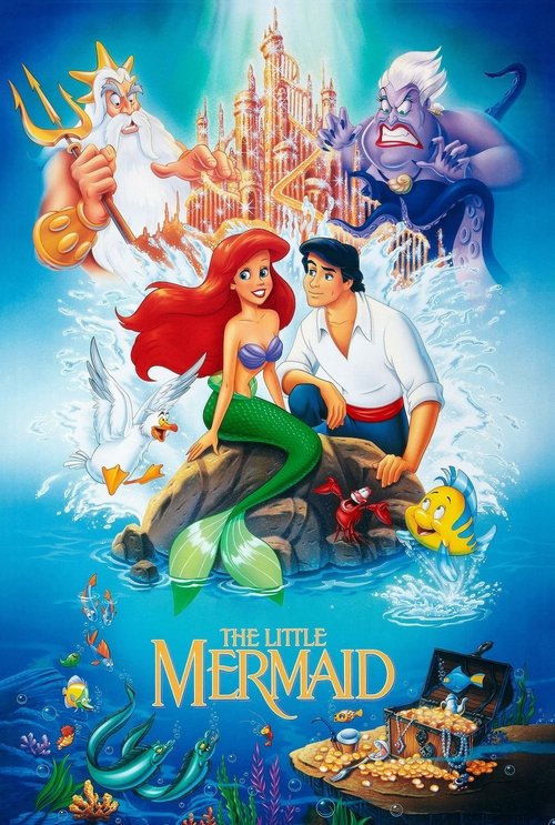 The Little Mermaid (1989) poster