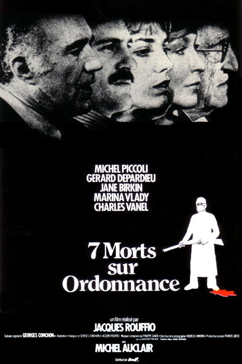 7 morts sur ordonnance (1975) poster