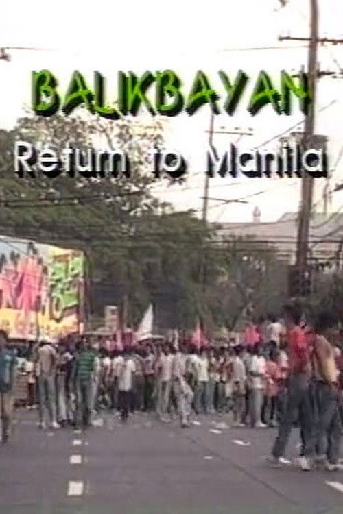Balikbayan: Return to Manila (1988) poster