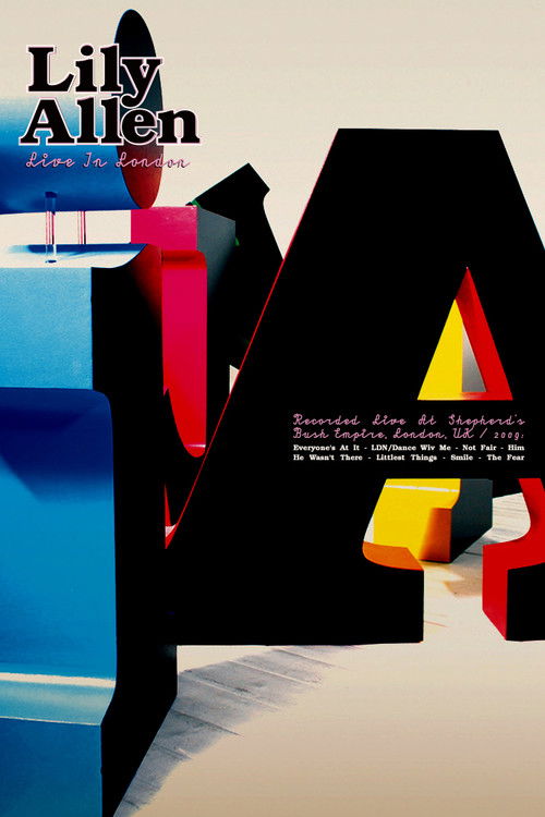 Lily Allen: Live In London (2009) poster