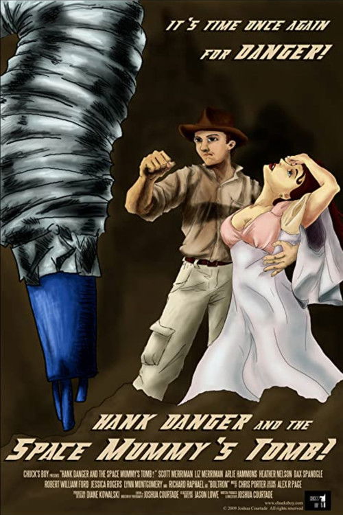 Hank Danger and the Space Mummy's Tomb (2010) poster