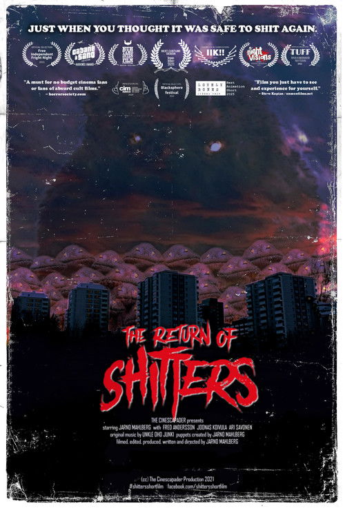 The Return of Shitters (2021) poster