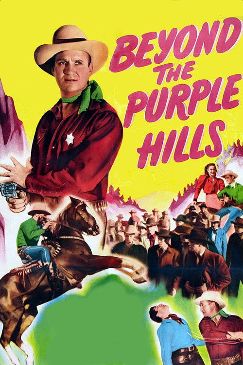 Beyond the Purple Hills (1950) poster