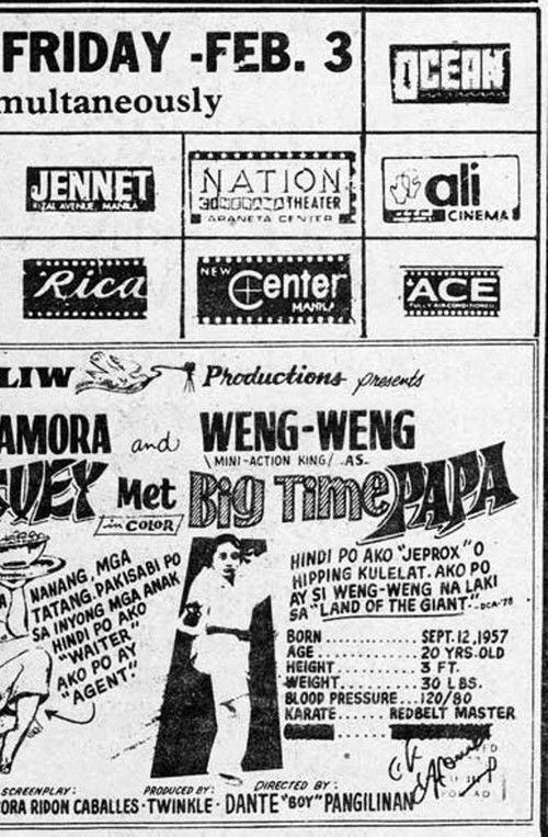 Chopsuey Met Big Time Papa (1978) poster