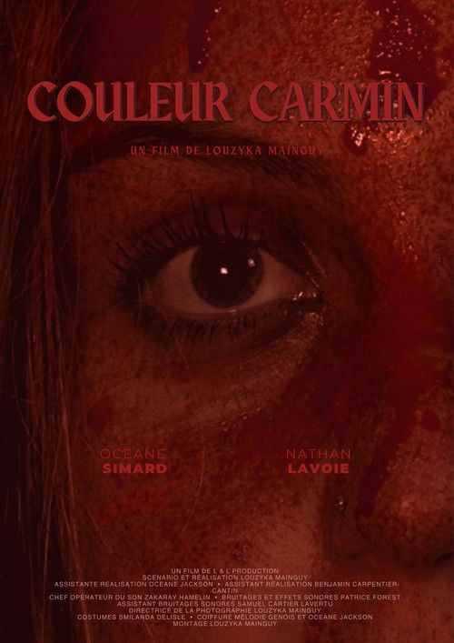 Couleur Carmin (2025) poster