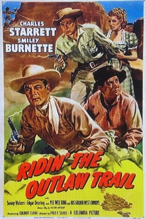 Ridin' the Outlaw Trail (1951) poster