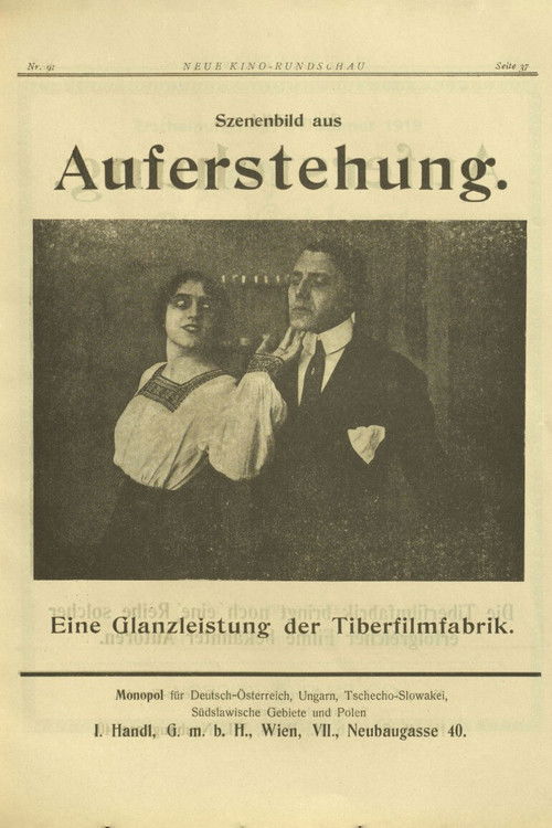 Resurrezione (1918) poster
