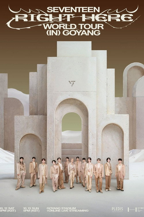 SEVENTEEN 'RIGHT HERE' WORLD TOUR IN GOYANG (2024) poster