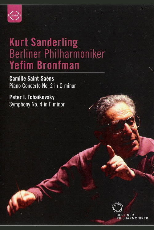 Kurt Sanderling conducts Saint-Saëns and Tchaikovsky – With Yefim Bronfman (1992) poster